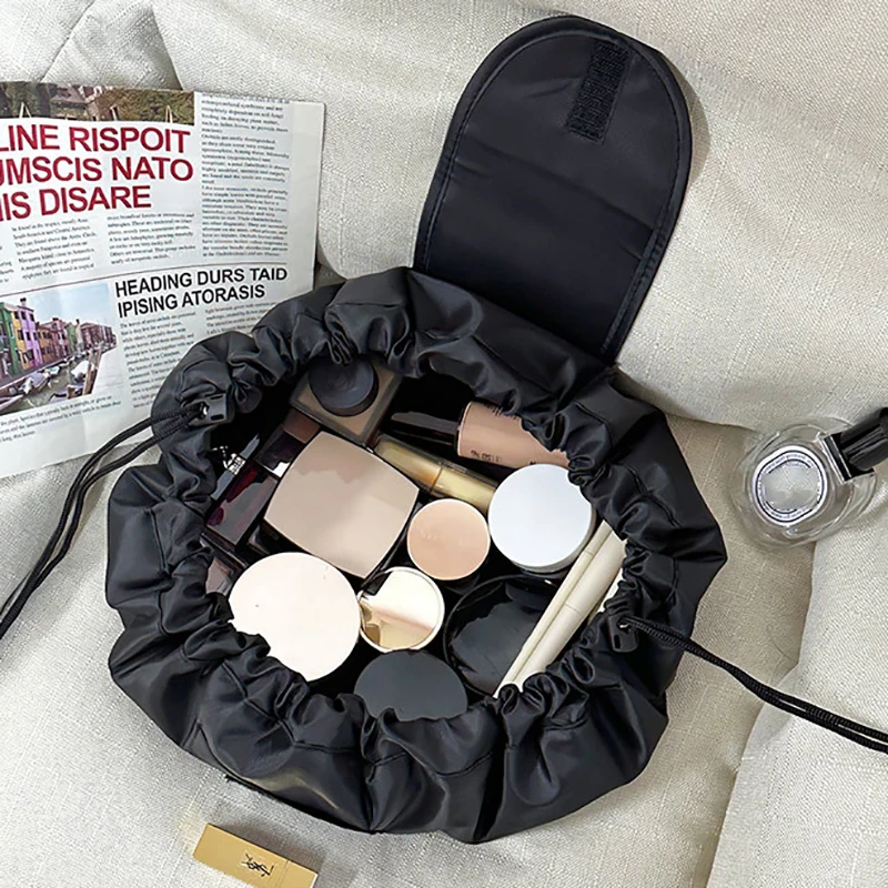 Beauty Makeup Women - Bolsa de cosméticos con cordón para