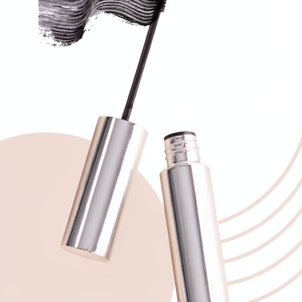 Waterproof Mascara Wand - Máscara de pestañas Casen Black, resistente