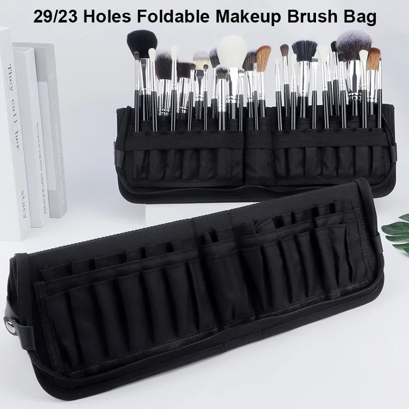Beauty Makeup Women - Bolsa plegable para brochas de maquillaje