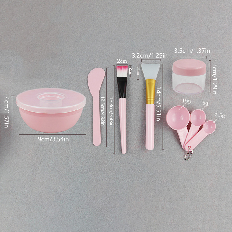 Set de Brocha Facial, Tazón y  - Beauty Makeup Women reseña y precio