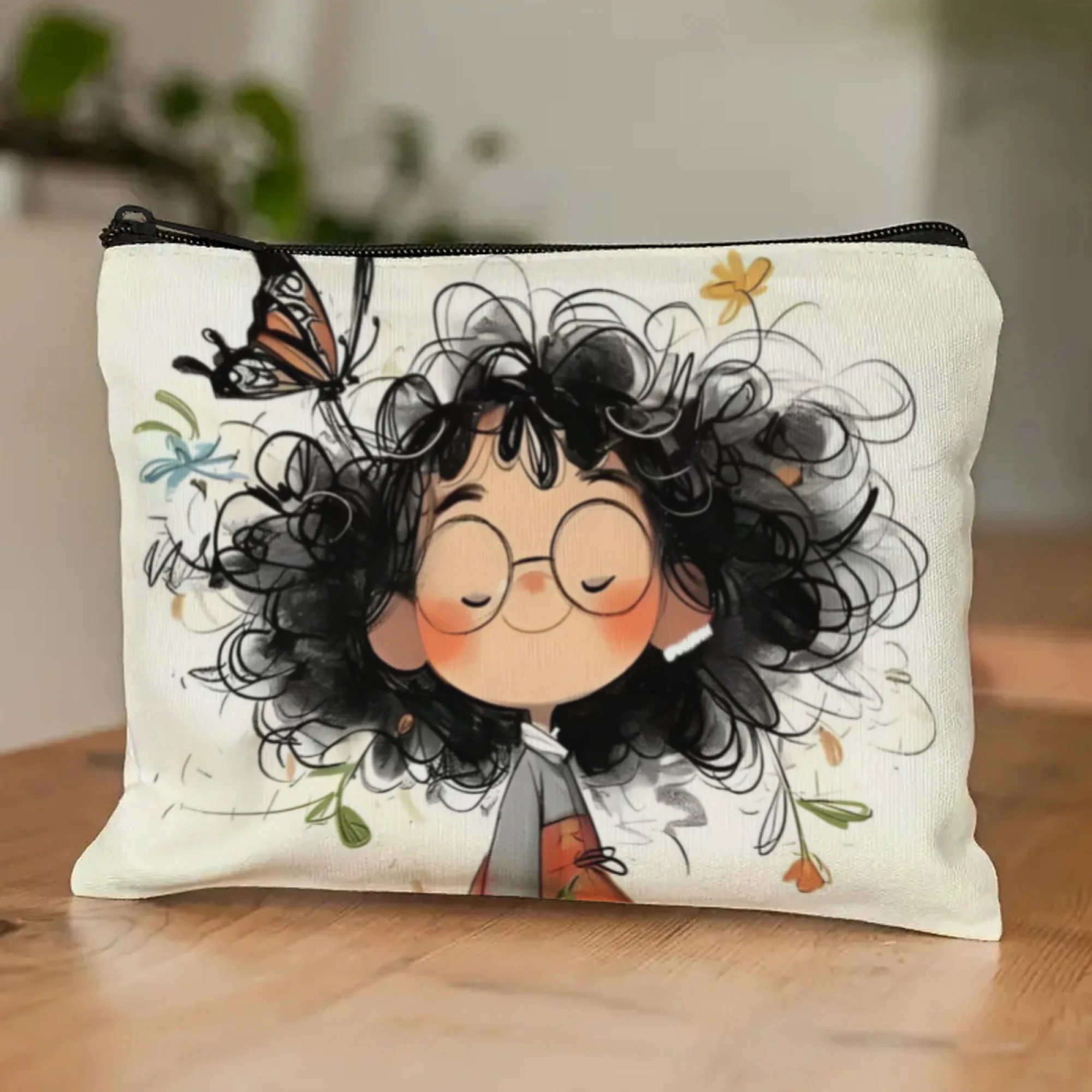 Bolsa de maquillaje de chica d - Beauty Makeup Women reseña y precio